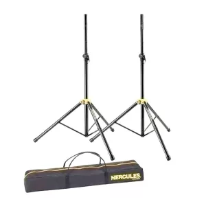 Kit de 2 Soportes de Parlante + estuche SS200BB Hercules - Image 1