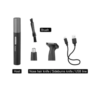 Depilador para hombre 2 en 1 KM-6664 Kemei - Image 4