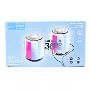 Parlantes bluetooth con luz x2 NL47 Ezra - Image 8
