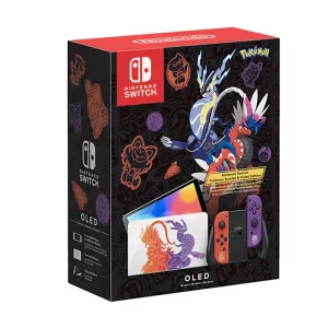Nintendo Switch Oled de 7P Versión Pokémon Escarlata y Violeta - Image 2