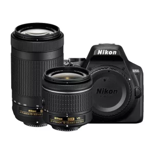 Cámara D3500 Kit 18-55mm + 70-300mm Nikon - Image 1