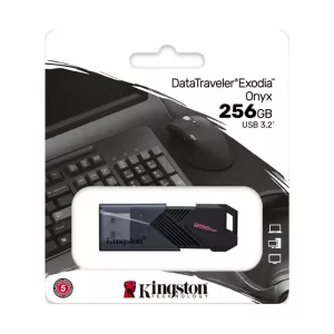 Memoria USB 3.2 de 256GB Exodia Onyx Negro Kingston - Image 3