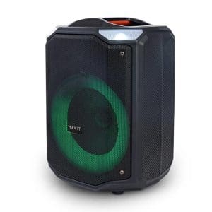 Parlante portátil 40w + 2 Micrófonos Inalámbricos SQ143BT Havit - Image 2