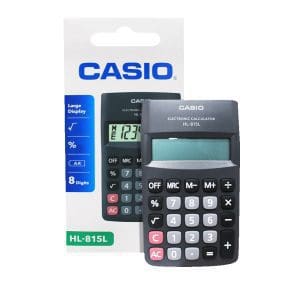 Calculadora de Bolsillo 8 dígitos HL-815L-BK Casio - Image 3