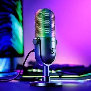 Micrófono de condensador para streaming Seiren V3 Chroma Razer - Image 4