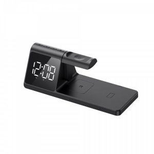 Reloj despertador con estación de carga inalámbrica 3 en 1 de 15W W3042 Havit - Image 2