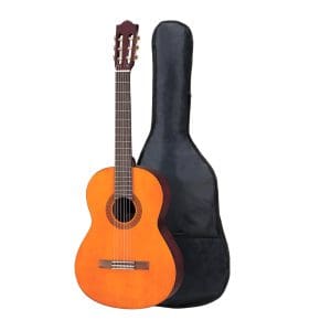 Combo de Guitarra Clásica C-40 Yamaha + Estuche A1 Fishman - Image 1