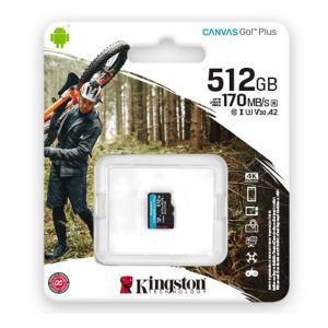 Micro SD de 512GB Canvas Go Plus Kingston - Image 3