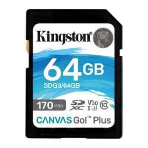 Micro SD de 64GB Canvas Go Plus Kingston - Image 1