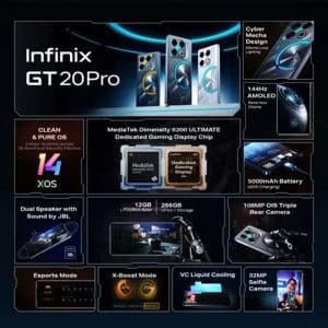 GT20 Pro 12GB/256GB X6871 Infinix - Image 6