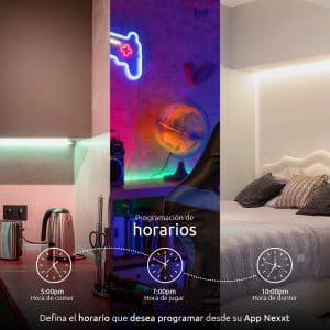 Cinta Led inteligente Wi-Fi NHB-S613 Nexxt - Image 4