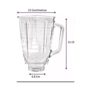 Vaso Licuadora Clásica de Vidrio 1.25L VPN-4655E Prima - Image 2
