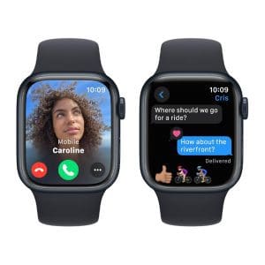 Apple Watch Series 9 de 41mm Aluminium Black + Black Band - Image 3