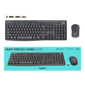 Combo de teclado + mouse inalámbrico Silent MK295 Logitech - Image 4