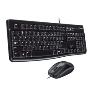 Combo de teclado + mouse USB MK120 Logitech - Image 4