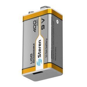 Batería Recargable USB BAT-LI-9V Steren - Image 3