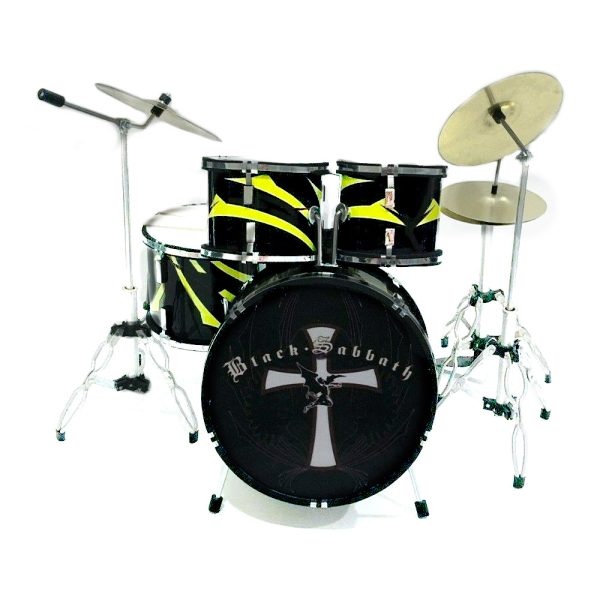 BATERIA-MINIATURA-DRUM-SET-BLACK-SABBATH-MARLINDA-CRAFT---1