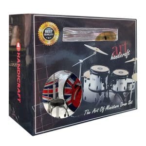 Set Batería a Escala Rolling Stones 5 30cm MRA Craft - Image 4