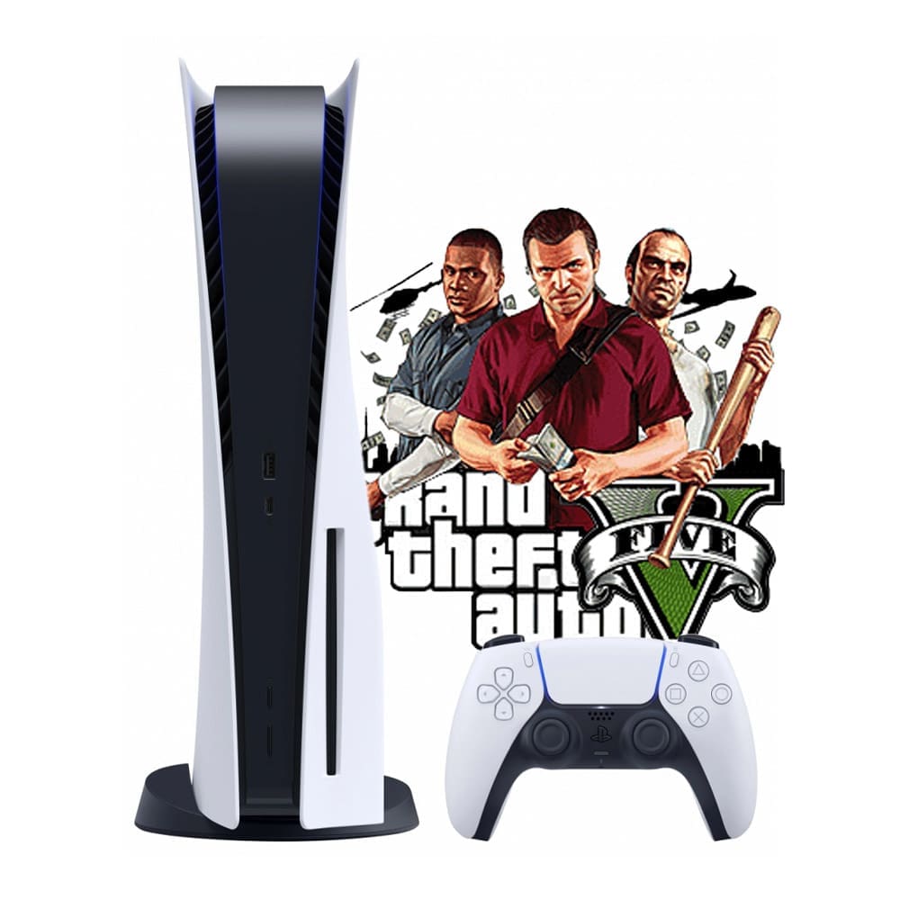 Playstation 5 1TB Slim + GRAND THEFT AUTO V Edición Disco Sony - La ...