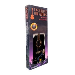 Guitarra a Escala Acoustic Black Eric Clapton 25cm MRA Craft - Image 4