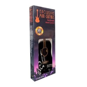 Guitarra a Escala Acoustic Black Jimmy Page 25cm MRA Craft - Image 4
