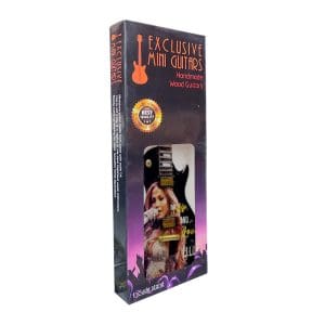 Guitarra a Escala LesPaul Black Jennifer Lopez 25cm MRA Craft - Image 4