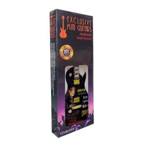 Guitarra a Escala LesPaul Black Michael Jackson 25cm MRA Craft - Image 4