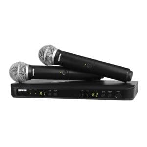 Micrófono Inalámbrico Doble BLX288/PG58 -K12 Shure - Image 1