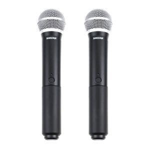 Micrófono Inalámbrico Doble BLX288/PG58 -K12 Shure - Image 2