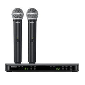 Micrófono Inalámbrico Doble BLX288/PG58 -K12 Shure - Image 3
