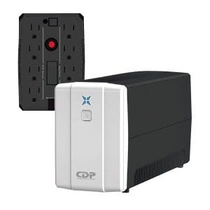 UPS de 8 tomas R-UPR1008 1000VA/500W CDP - Image 3