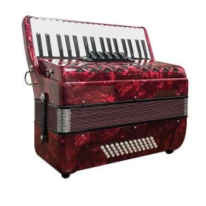 Acordeón de 48 bajos + Estuche YW856 34K48BS Parrot - Image 5
