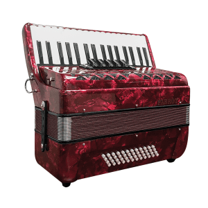 Acordeón de 48 bajos + Estuche YW856 34K48BS Parrot - Image 6