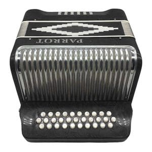 Acordeón Vallenato de 12 bajos + Estuche YW667 31K12BS Parrot - Image 7