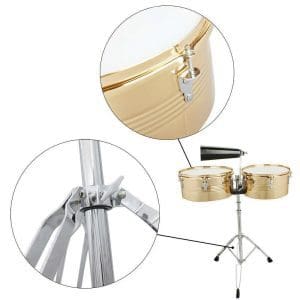Juego de Timbales Matador Shell Brass M257-B LP - Image 3