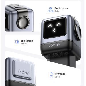 Cargador de Pared de 65W CD361 08-03-065 Ugreen - Image 3