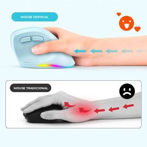 Mouse Vertical Óptico BTM010R Meetion - Image 12