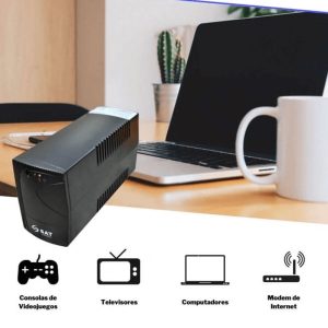 UPS Interactivo de 4 Tomas 600V/360W UR750+ Sat - Image 6