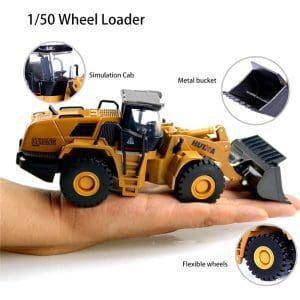 Kit Cargadora + Volqueta Escala 1:50 JM-1438 Ynsu - Image 7