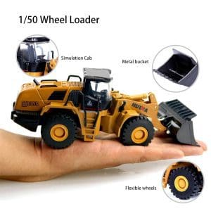 Excavadora de aleación Stastic Escala 1:40 JM-1438 Ynsu - Image 7