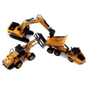 Excavadora de aleación Stastic Escala 1:40 JM-1438 Ynsu - Image 9