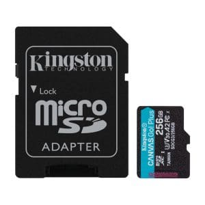 Micro SD Canvas Go Plus de 256GB Kingston - Image 1
