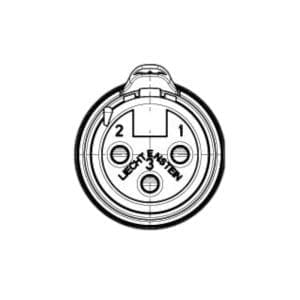 Conector NC3FXX Plug Canon Hembra (XLR) Neutrik - Image 7