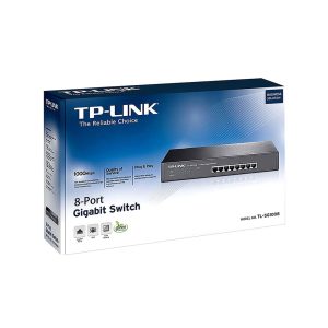 Switch de 8 puertos con base de mesa 10-100-1000MBPS TL-SG1008 Tp-Link - Image 3