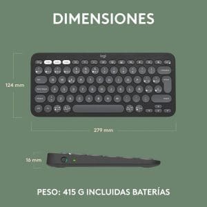 Teclado inalámbrico K380S Logitech - Image 9