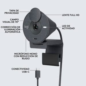 Cámara web Brio 300 960-001413 Full HD Logitech - Image 5