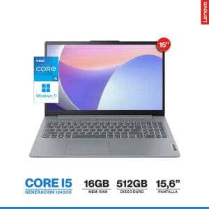 Laptop de 15p Ideapad Slim3 i5/8GB/256GB 15IAH8 Lenovo - Image 7