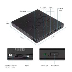 Lector de DVD externo 17-04-007 Nitron - Image 4