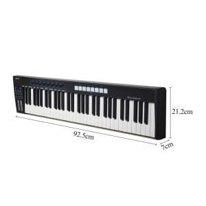 Controlador MIDI Blue Whale61 de 61 teclas Worlde - Image 6