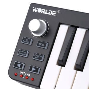 Controlador MIDI Easykey de 25 teclas Worlde - Image 7